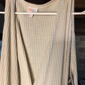 Cream waffle knit joy from Lularoe
